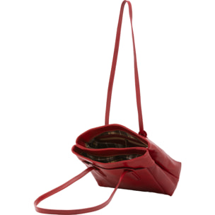Borsa a spalla  da donna In Vera pelle Made in Italy 23x30x12 cm