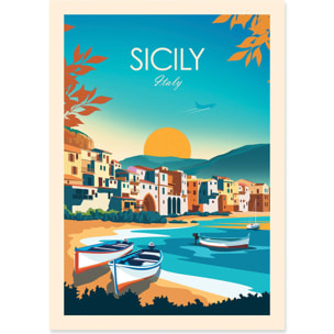Affiche - Sicily - Studio Inception