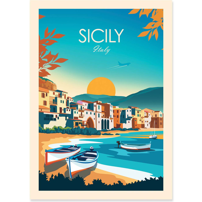 Affiche - Sicily - Studio Inception