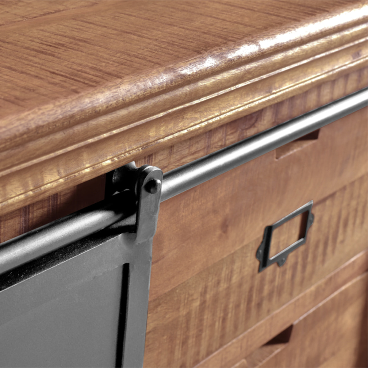 Ensemble 2 buffets en bois de manguier - Tabuk