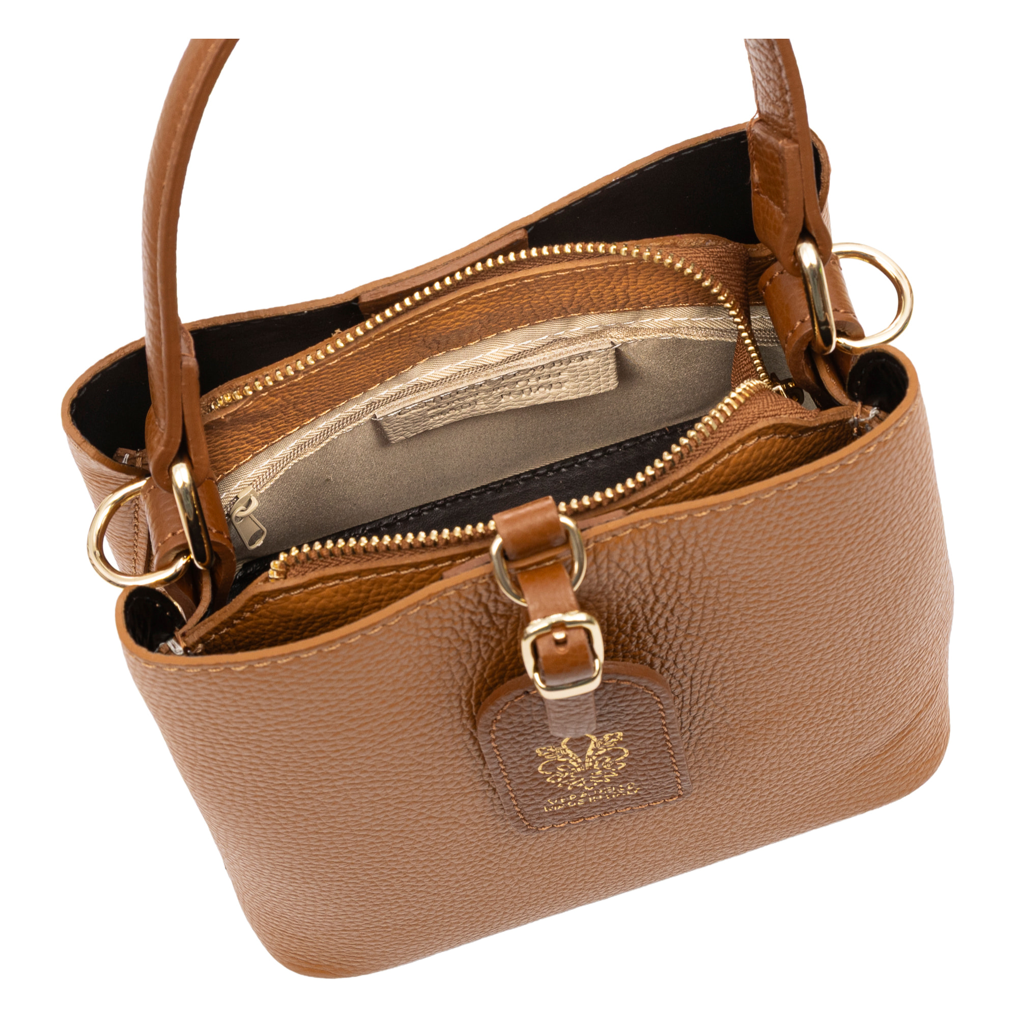 Bernate Borsa a mano Donna. Pelle autentica Dollaro.