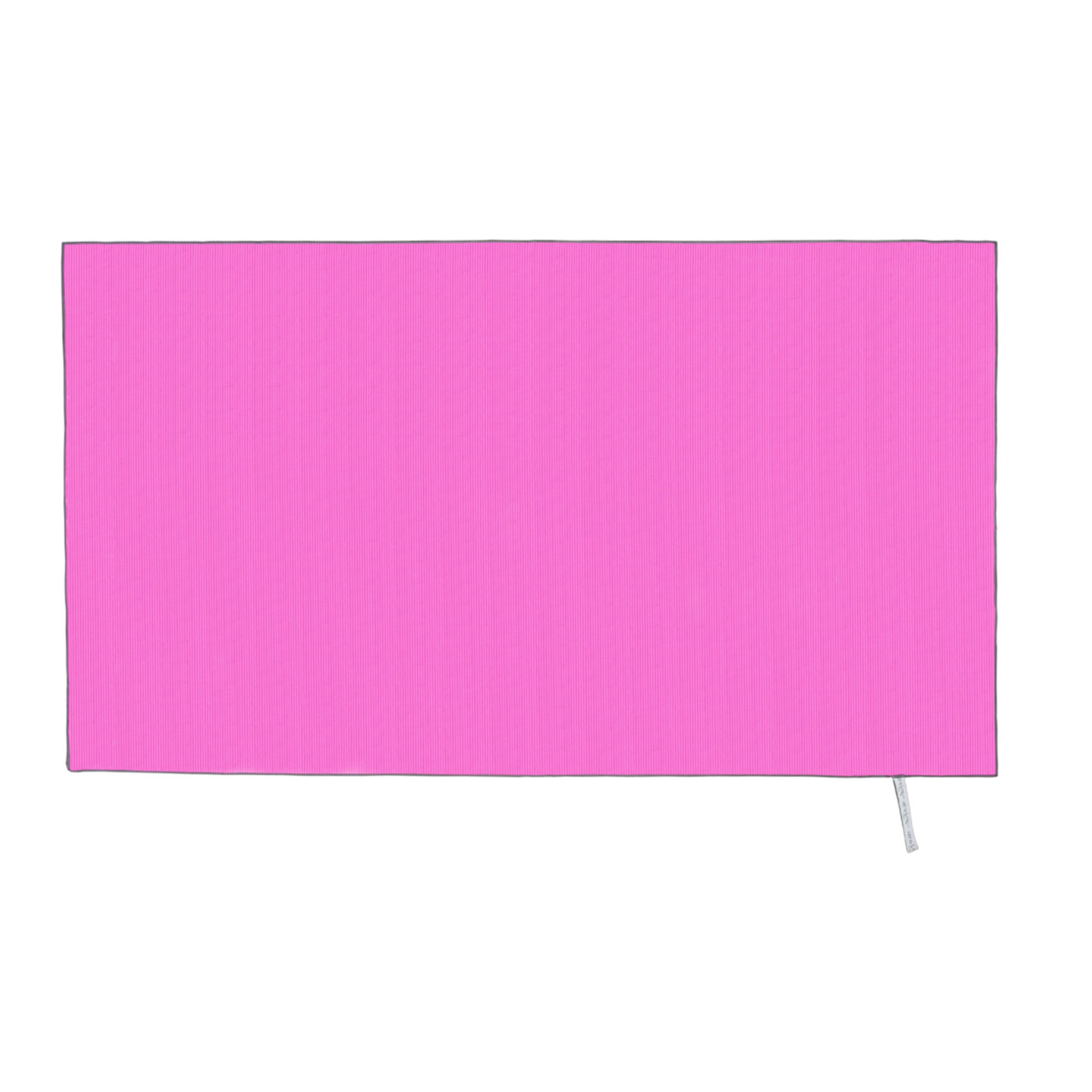 Telo Mare Spiaggia In Tinta Unita Con Bordo Disegno Fit