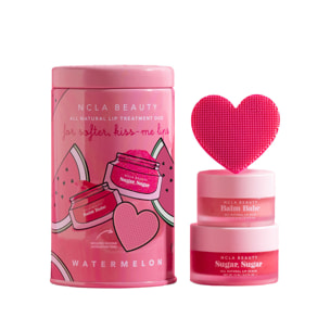 Watermelon - Duo Baume 10 ml + Scrub 15 ml + Exfoliant en Silicone