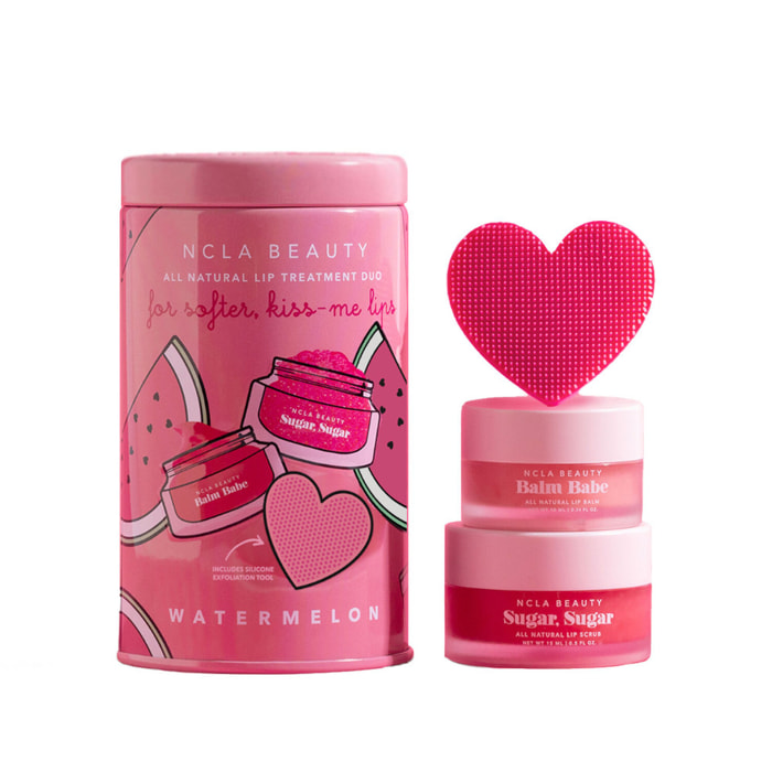 Watermelon - Duo Baume 10 ml + Scrub 15 ml + Exfoliant en Silicone