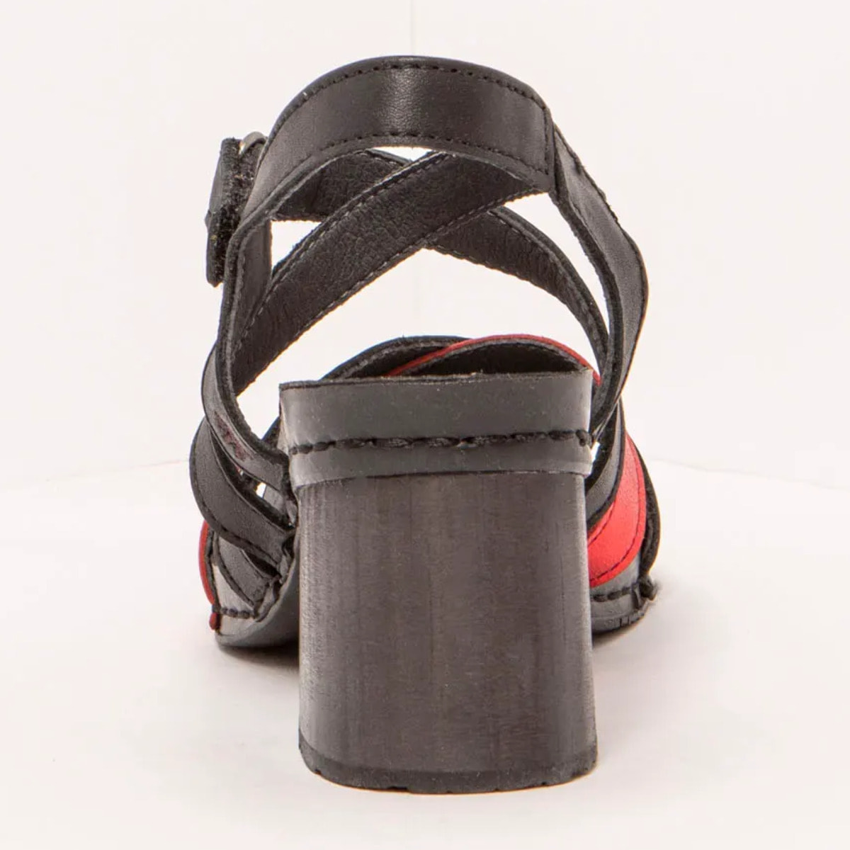 Sandalias con tacón 1877 NAPPA MULTI BLACK/ I WISH color Multi black