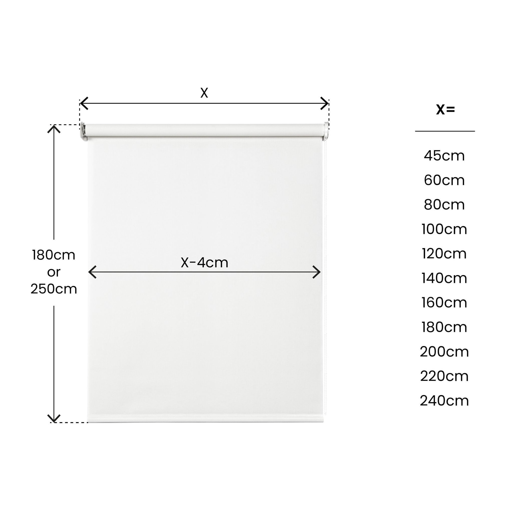 Enrollable SCREEN PRO Solar Nieve