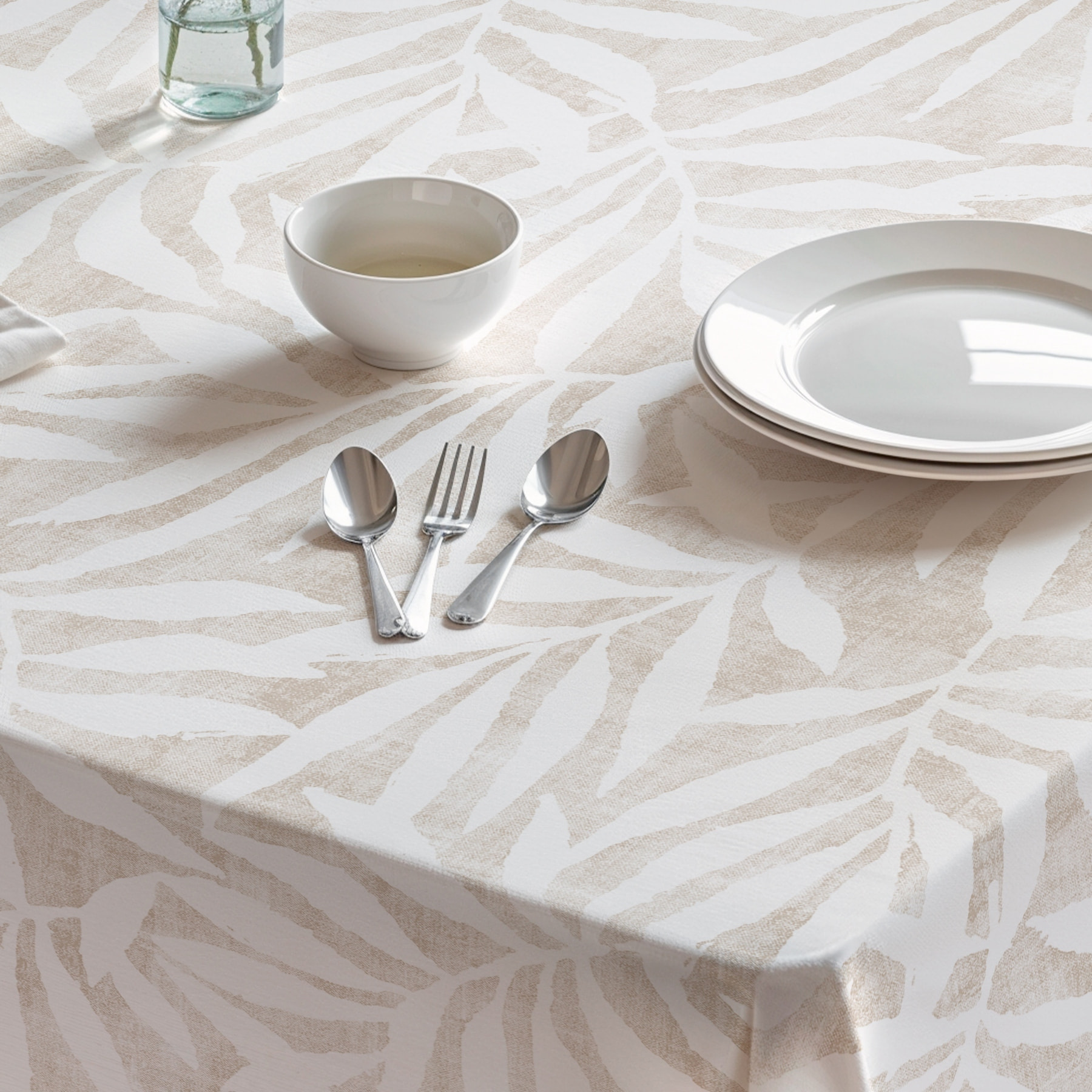 Nappe imprimée anti-tâches MABEL NATUREL