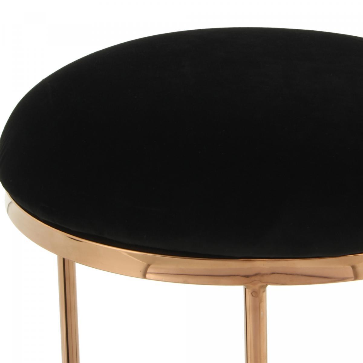 Tabouret KETI Fait à la main en Coton