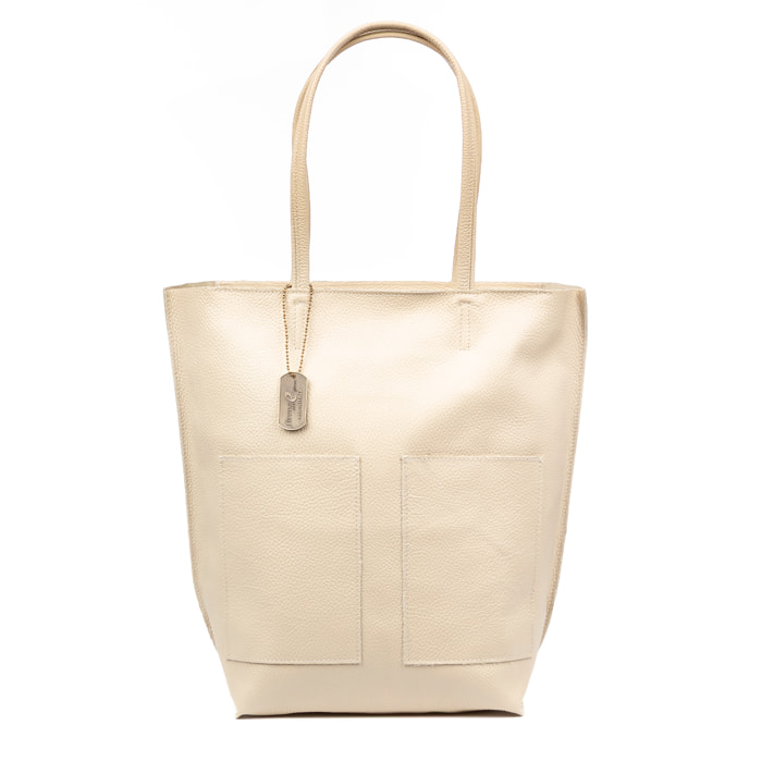 Baranello bolso de hombro mujer. Piel auténtica Dollaro.