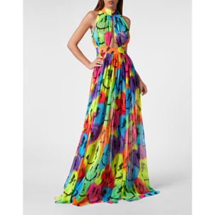 PHILIPP PLEIN Long Dress SMILE