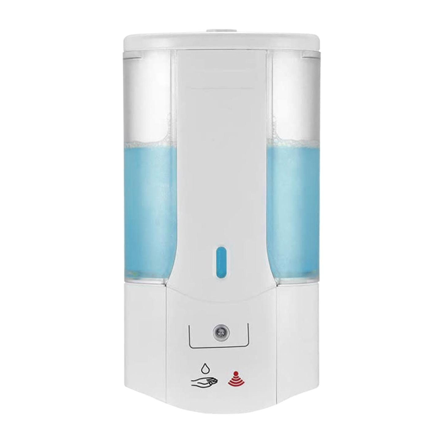 Dispensador automático infrarojos gel hidroalcohólico 450 ml pared