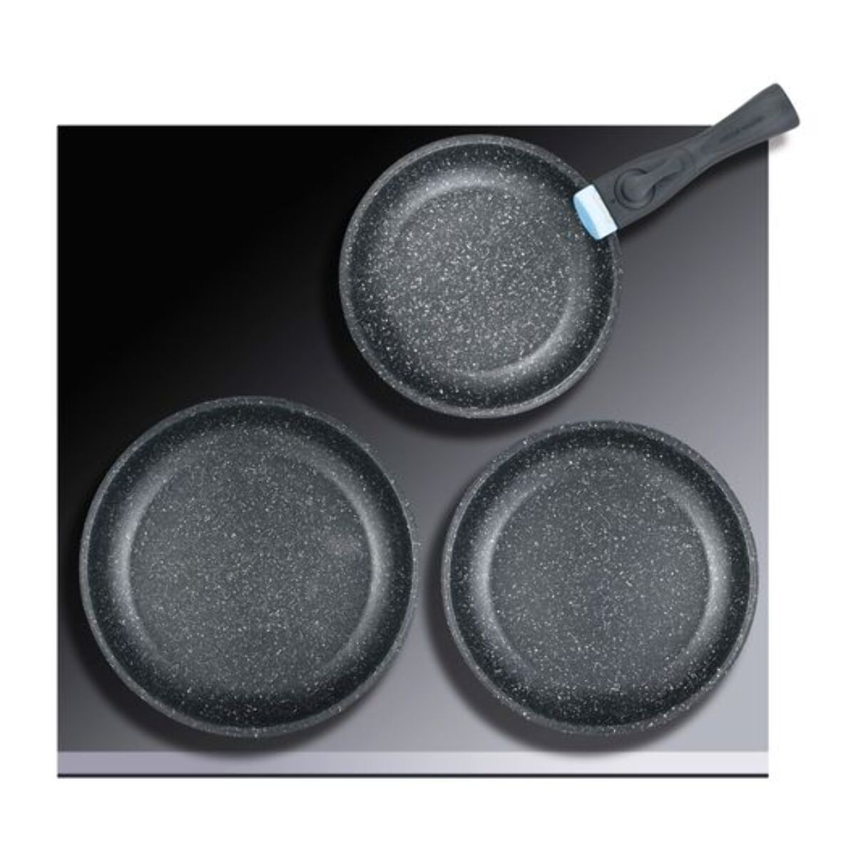 AM. Set de poeles 20/24/26cm amovible