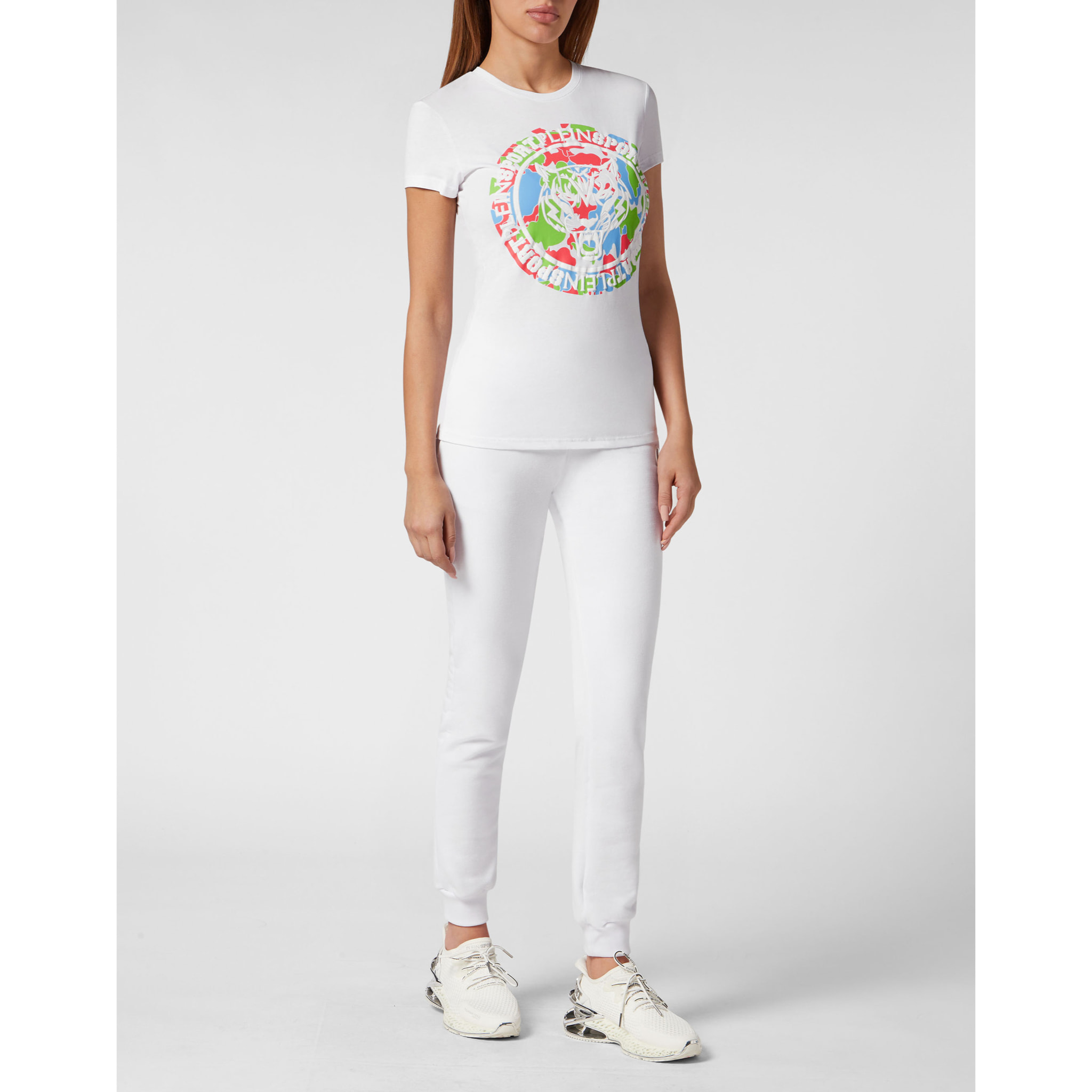 PLEIN SPORT T-Shirt Slim Fit CARBON TIGER