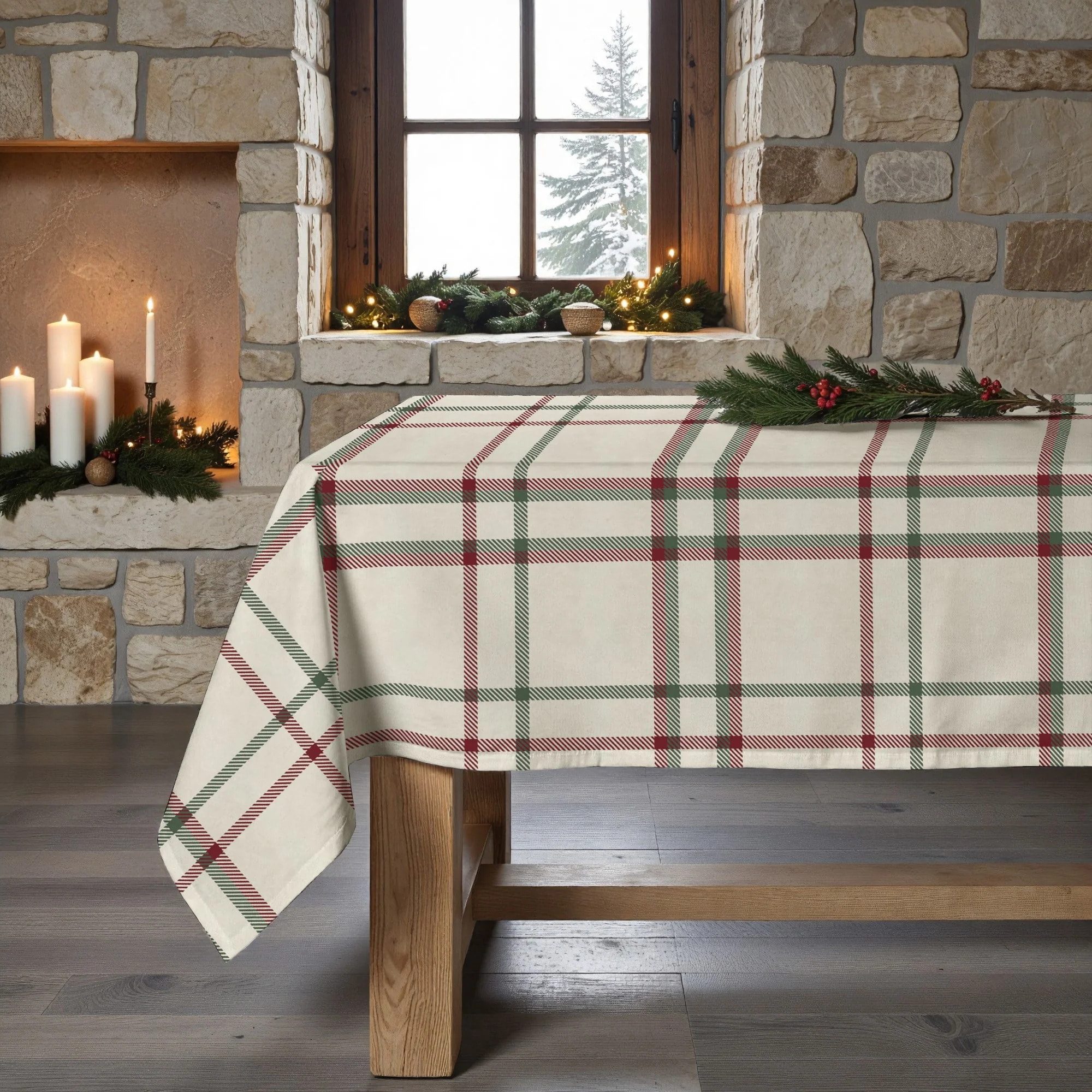Nappe en résine Anti-tâches Cuadros Navidad