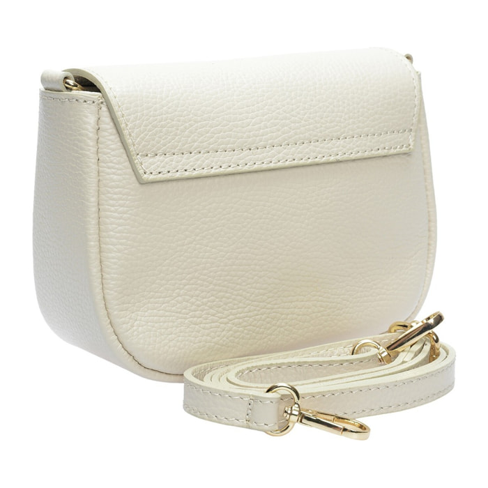 Borsa a spalla Anna Luchini Beige