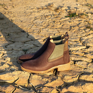 Botines con tacón N5947 PLEASANT BLACK / IRATI color Black