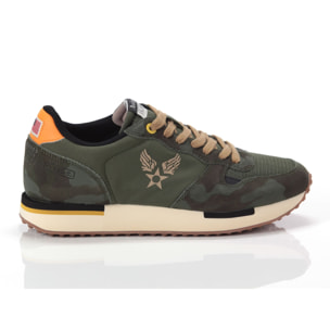 Sneakers Avirex Isaac  Camo Green Verde