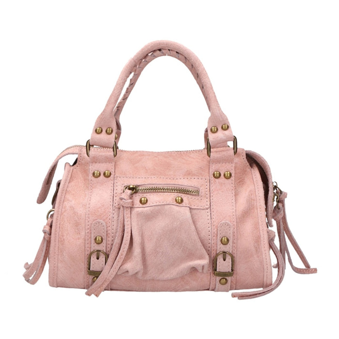 Borsa a spalla da donna - Modello Erisia - Vera pelle - 25.0 x 15.0 x 10.0 cm