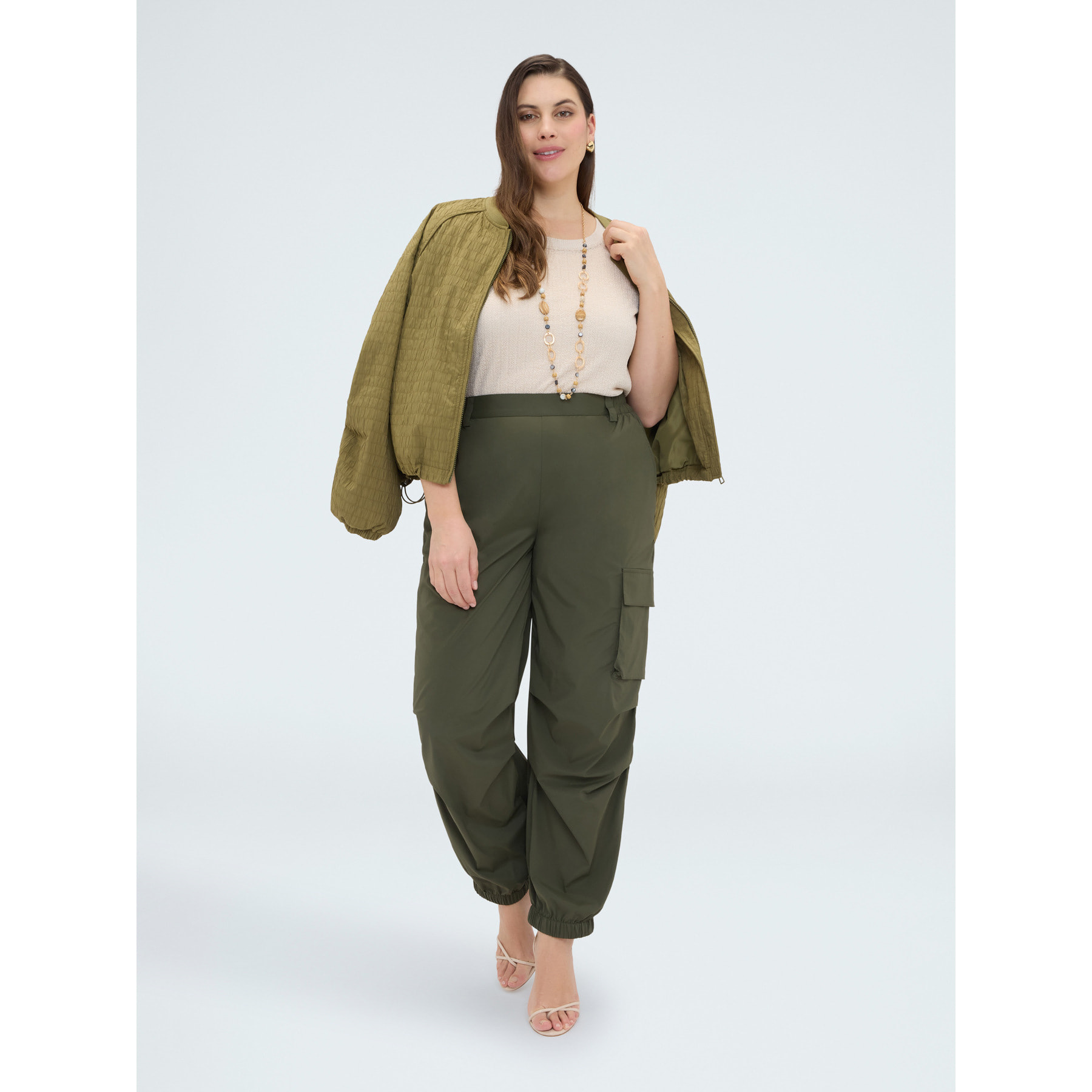 Fiorella Rubino - Top in jersey lurex - Bianco