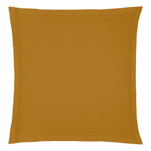 Taie d'oreiller - coton - mordoré - 63x63 cm