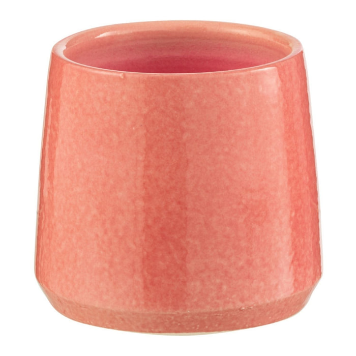 J-Line cache-pot Rond - céramique - rose - extra small - 2 pièces - Ø 14 cm