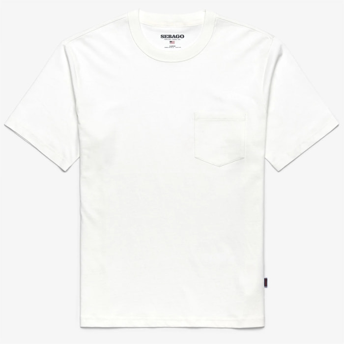 T-Shirts & Top Sebago Uomo Donna Bianco REGATTA ITALY T