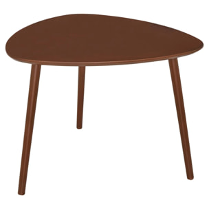 3 tables gigognes Mileo marron