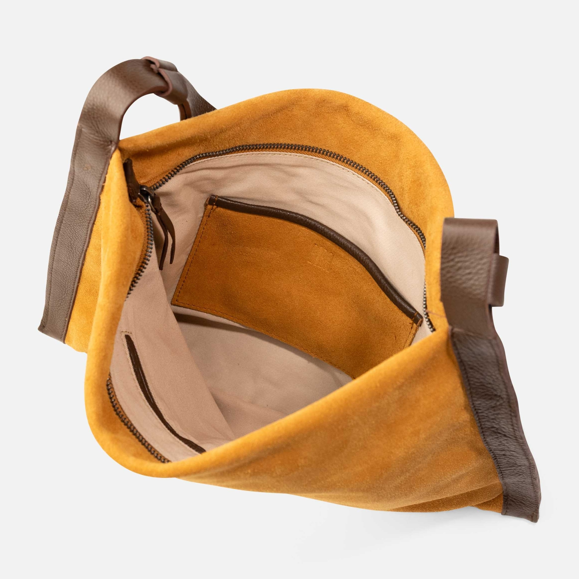 Bolso de hombro BIBA Beaver de piel