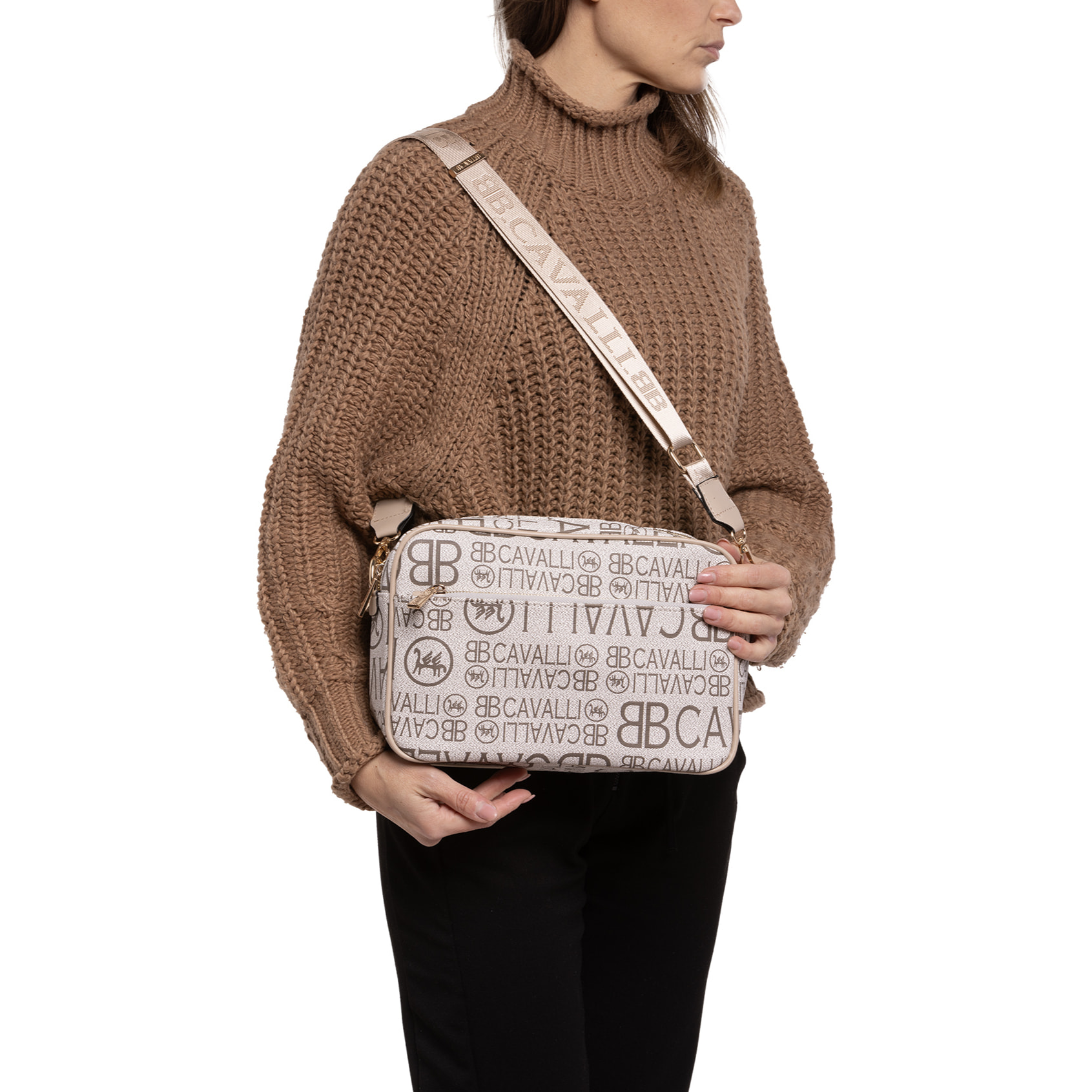 Borsa a tracolla  da donna ecopelle Prodotto Vegano 18x28x11 cm