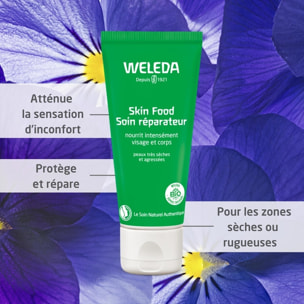 WELEDA - DUO rituel soins corps cocooning - Skin Food  Baume corps  + Soin réparateur - Certifié Natrue**- Pot en verre 150ml et tube 75 ml