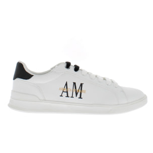 Armata di Mare Scarpe Uomo Sneakers Casual Stringate Basse con Soletta Rimovibile in Memory Foam AMU S24D545 Off White Black