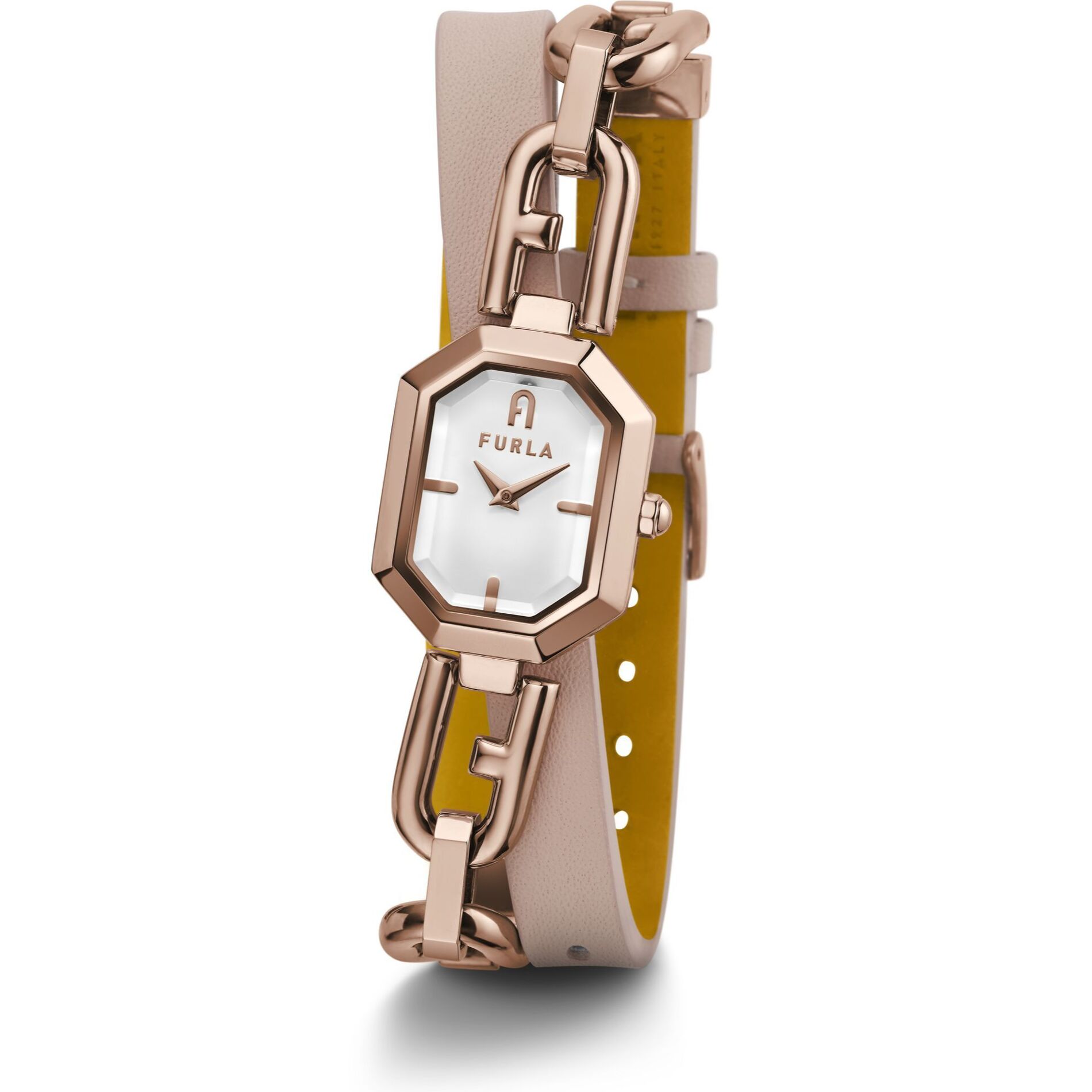 Furla Reloj Analógico De Cuarzo Furla Octagonal