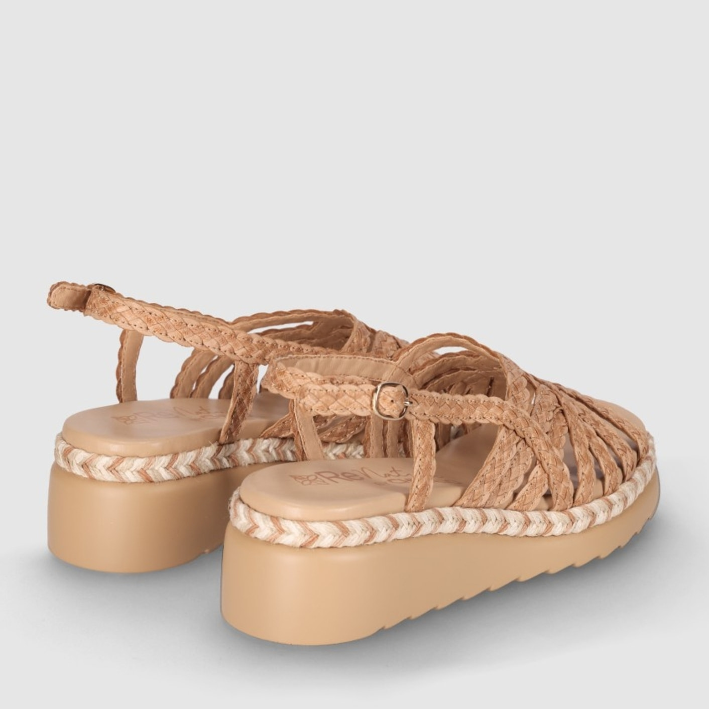 Sandalias de Piel - Cuero - Tacón: 5 cm