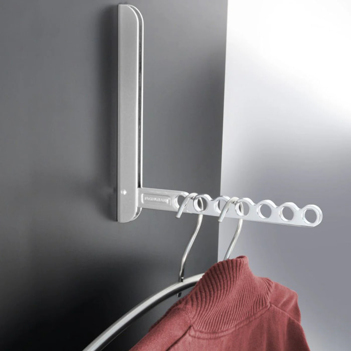 Crochet pliant gris Fackelmann Tecno