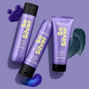 So Silver - Après-Shampoing Violet Neutralisation de Reflets Indésirables Jaunes