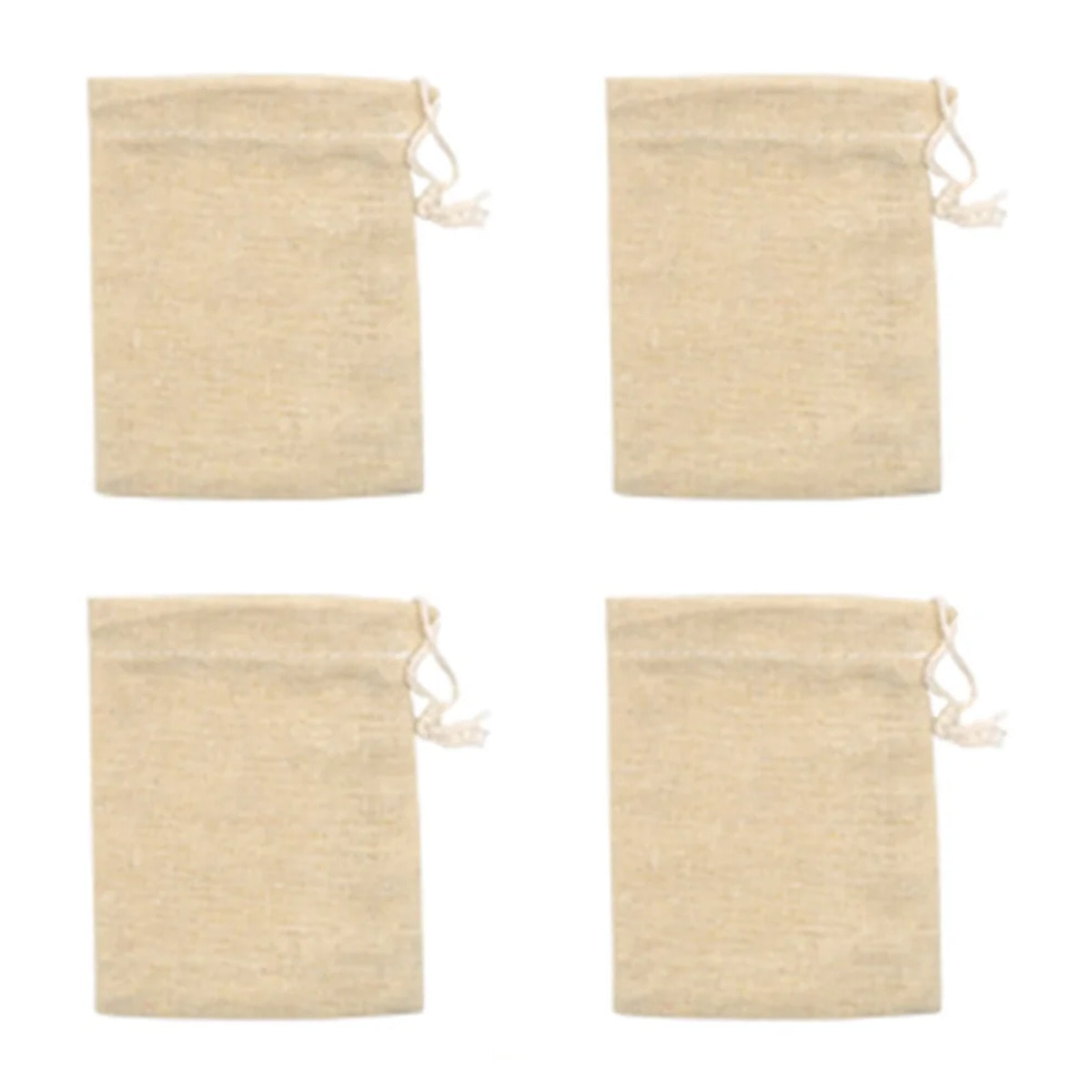 Lot de 4 sachets réemployables pour thé ou infusion Fackelmann