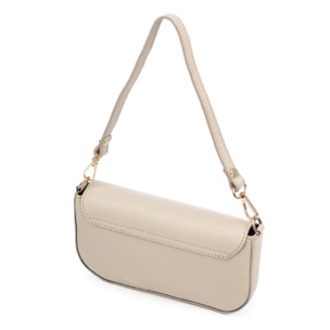 Bellizzi Bolso de hombro Mujer. Piel auténtica Dollaro