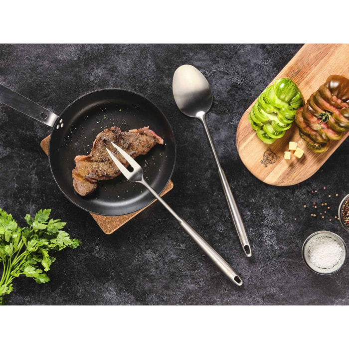 Couverts à salade et barbecue en acier inoxydable STAL