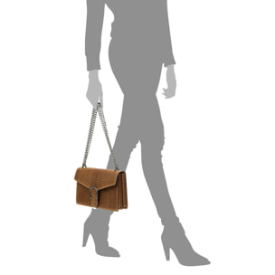 Luce Bolso de mano Mujer.Piel auténtica Gamuza Grabado Serpiente