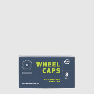 Piquadro Set of 8 wheel caps in assorted colours