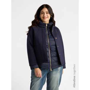 Fiorella Rubino - Chaqueta 3 en 1 con acolchado Sorona® Aura - Azul