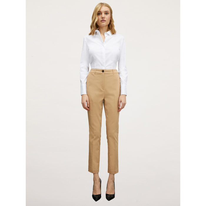 Motivi - Pantaloni regular stretch - Beige
