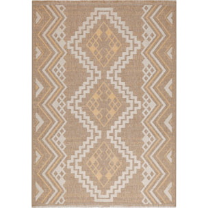 Tulum - Tapis jute motif traditionnelle