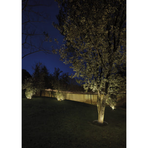 LEDS C4 Sistema Lineal IP65-IP67 Vercle Circular 400mm LED 26 Blanco cálido - 3000K Negro 589lm