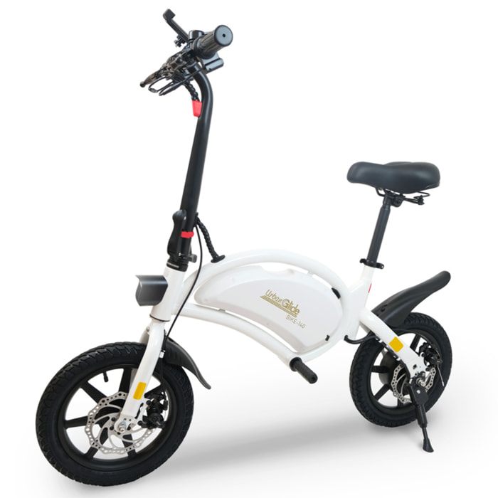 Draisienne UrbanGlide e-bike 140 WHITE - Roues 14'' - 250W - 5Ah
