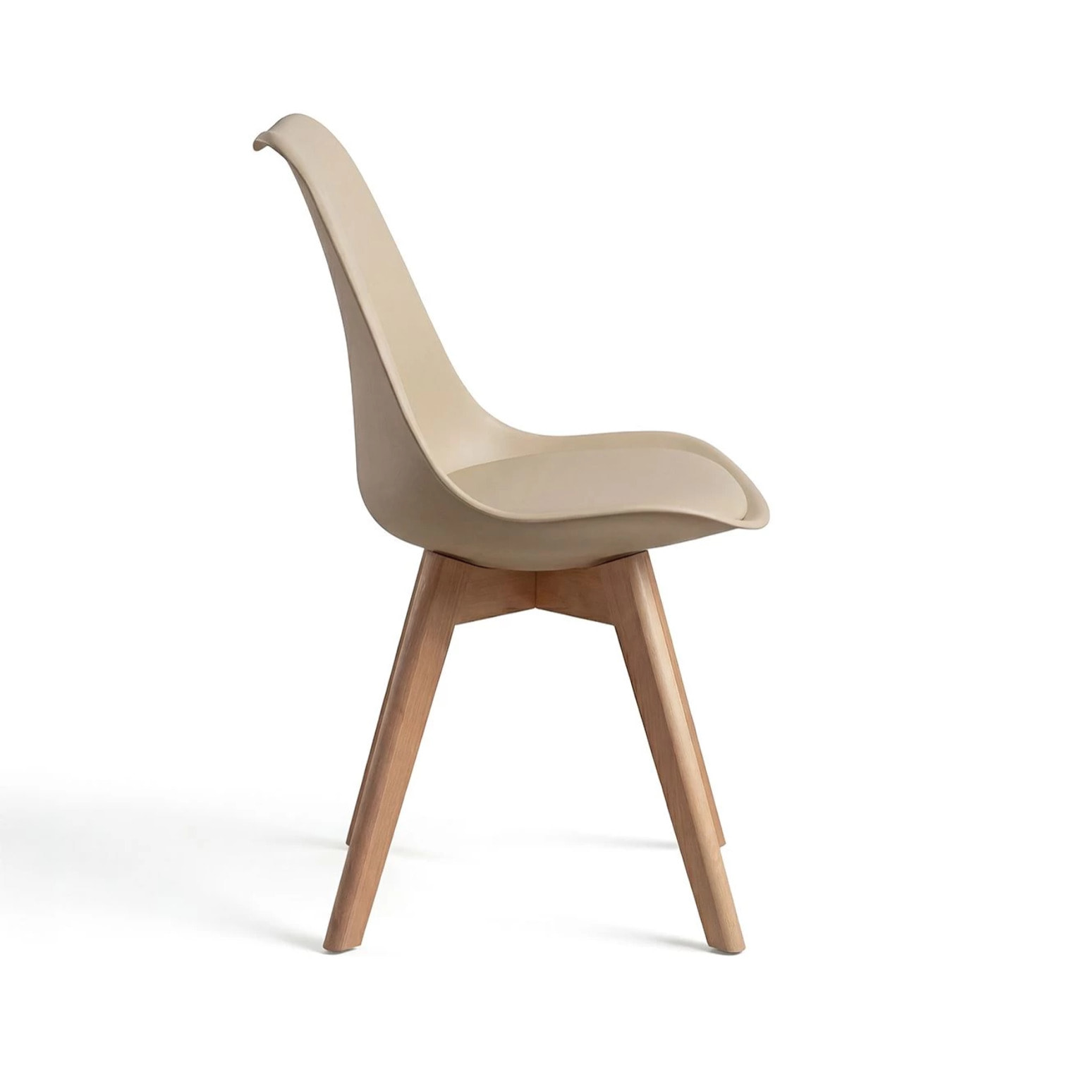 Pack 4 sillas de comedor en arena 83x49 cm Beench Arena