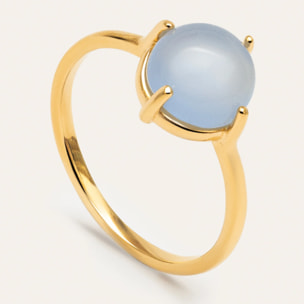 Anelli Celebrate Blue Placcato Oro