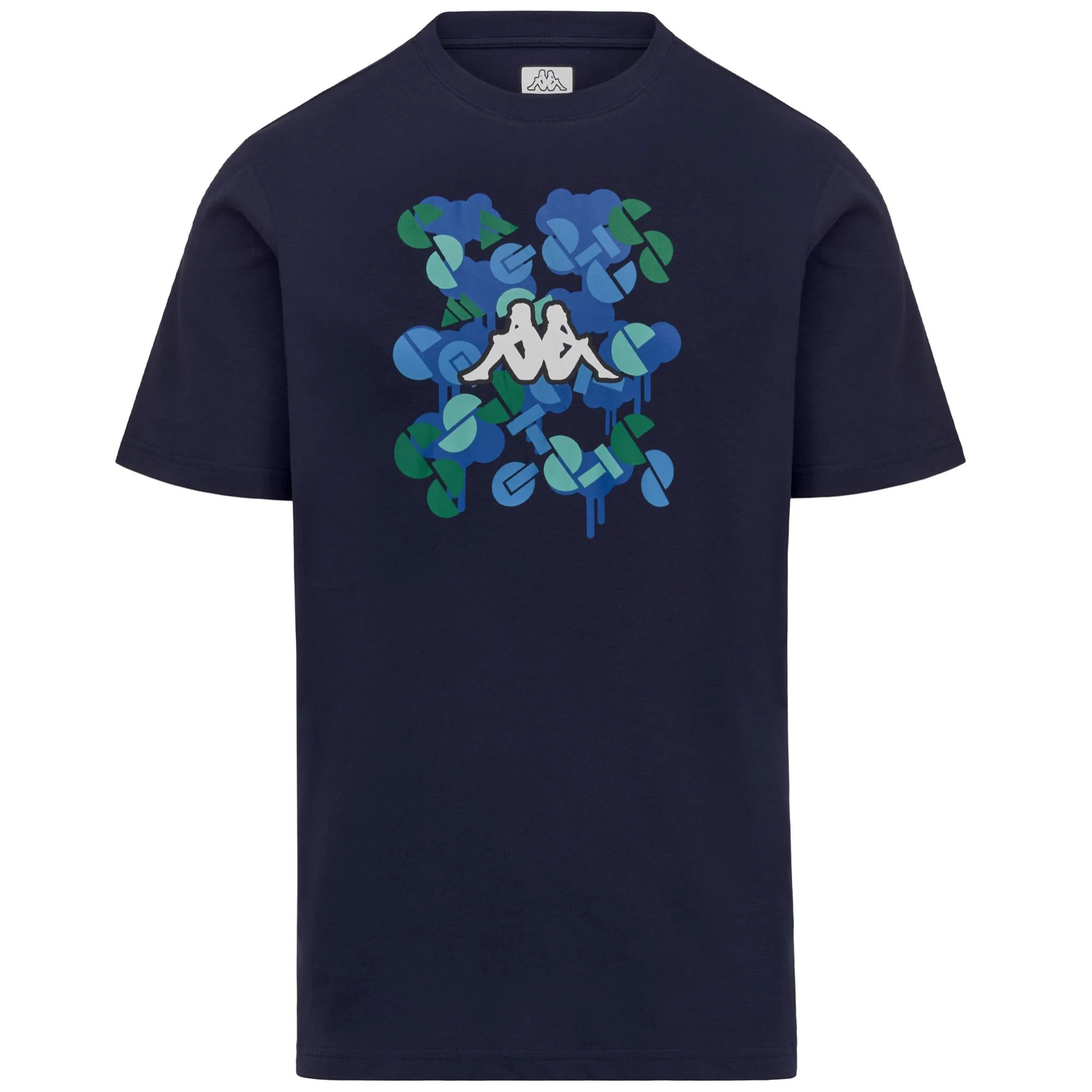 Kappa - T-Shirts & Top Uomo Blu - Logo Infor