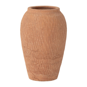 J-Line vase Kaia Terracotta - céramique - brun - small - Ø 16 cm