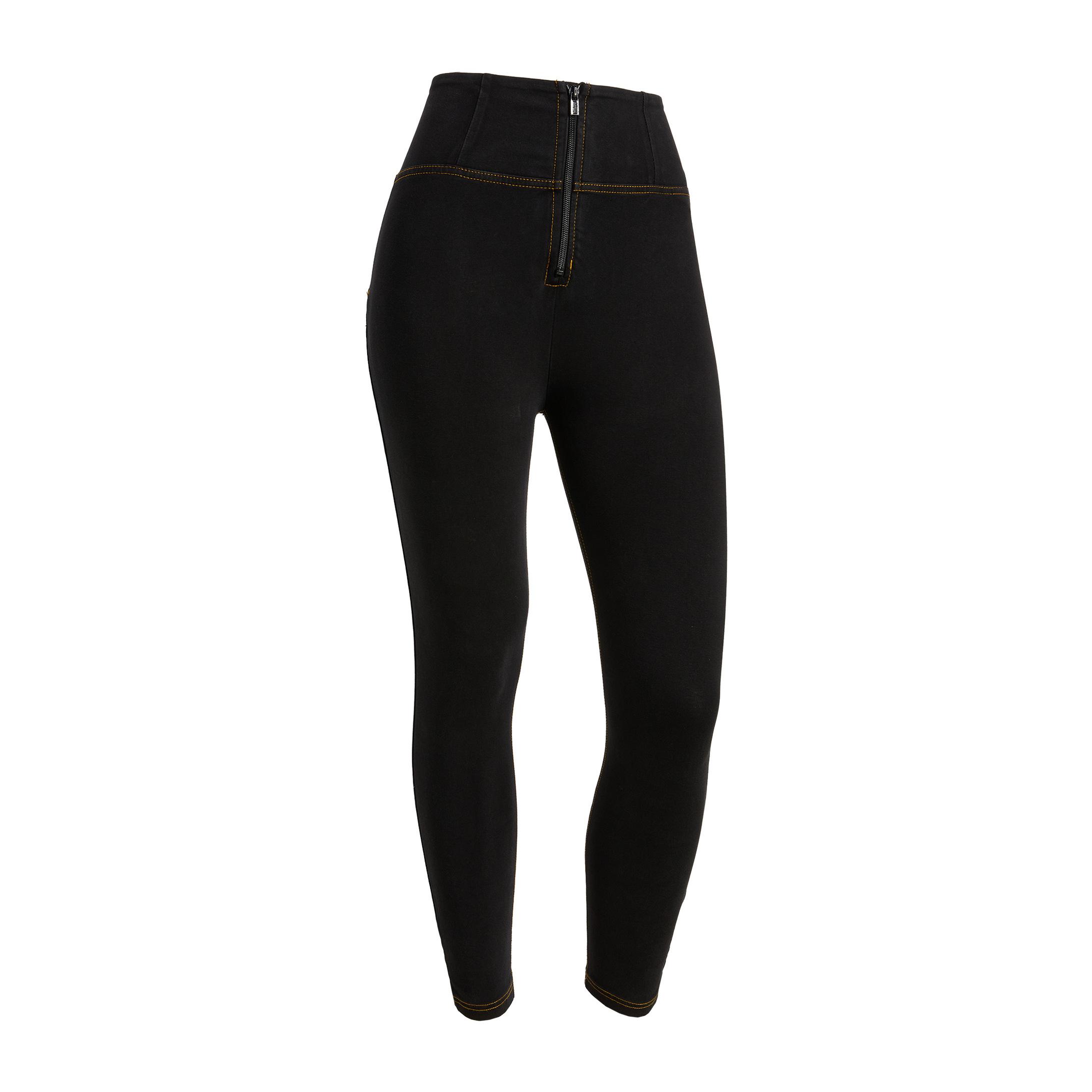 Jeggings Push up WR.UP® 7/8 clessidra vita alta con zip